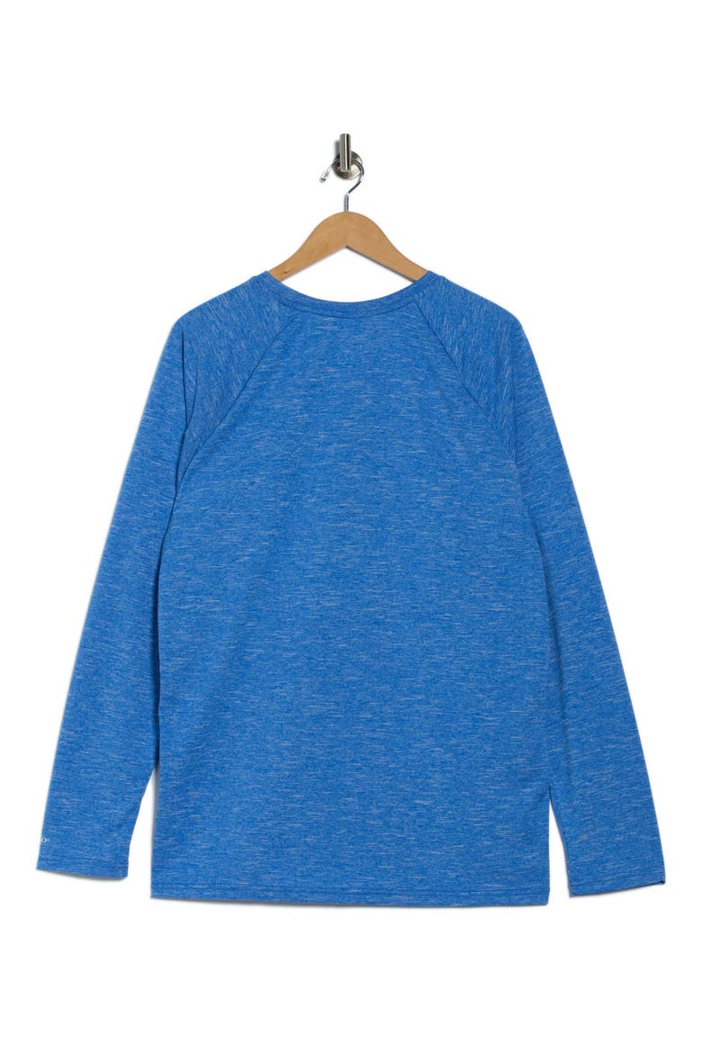 Hydroguard Long Sleeve Swim Shirt, Alternate, color, GAME ROYAL