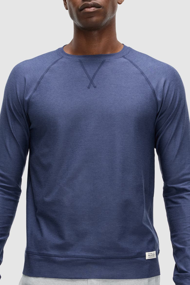Men's Dreamblend Pullover Crewneck, Alternate, color, Navy Blue