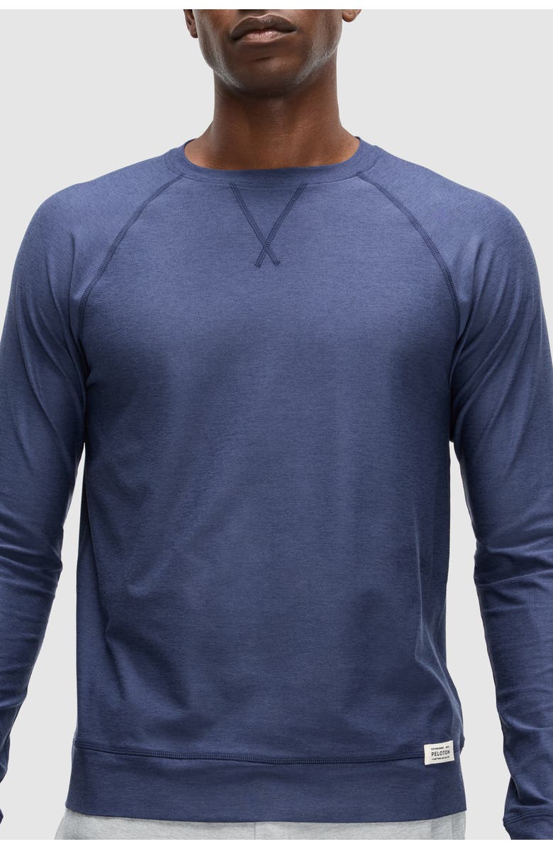 Peloton Men
s Dreamblend Pullover Crewneck, Alternate, color, Navy Blue