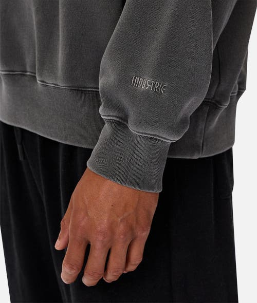 Industrie Australia The Del Sur Solid Sweatshirt In Graphite