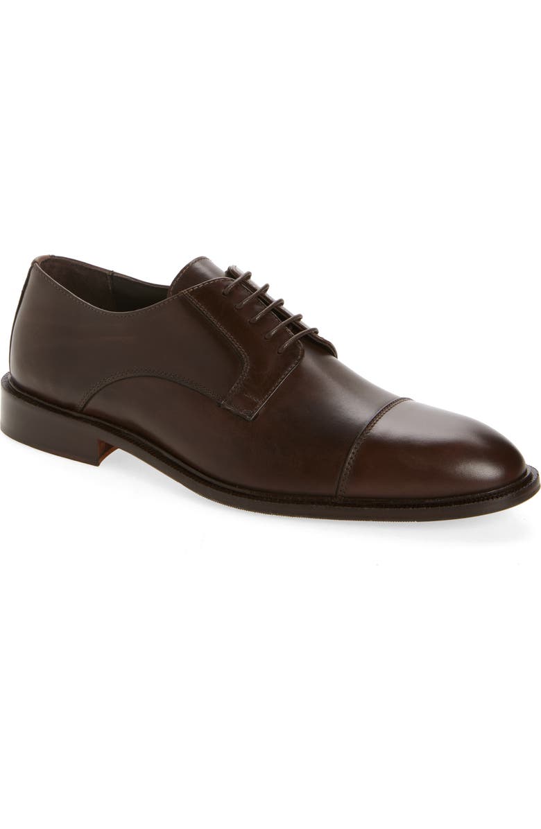 Bruno Magli Reggio Oxford Loafer, Main, color, Dark Brown Calf