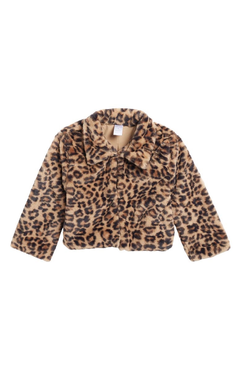 Nordstrom Kids' Faux Fur Jacket, Main, color, 