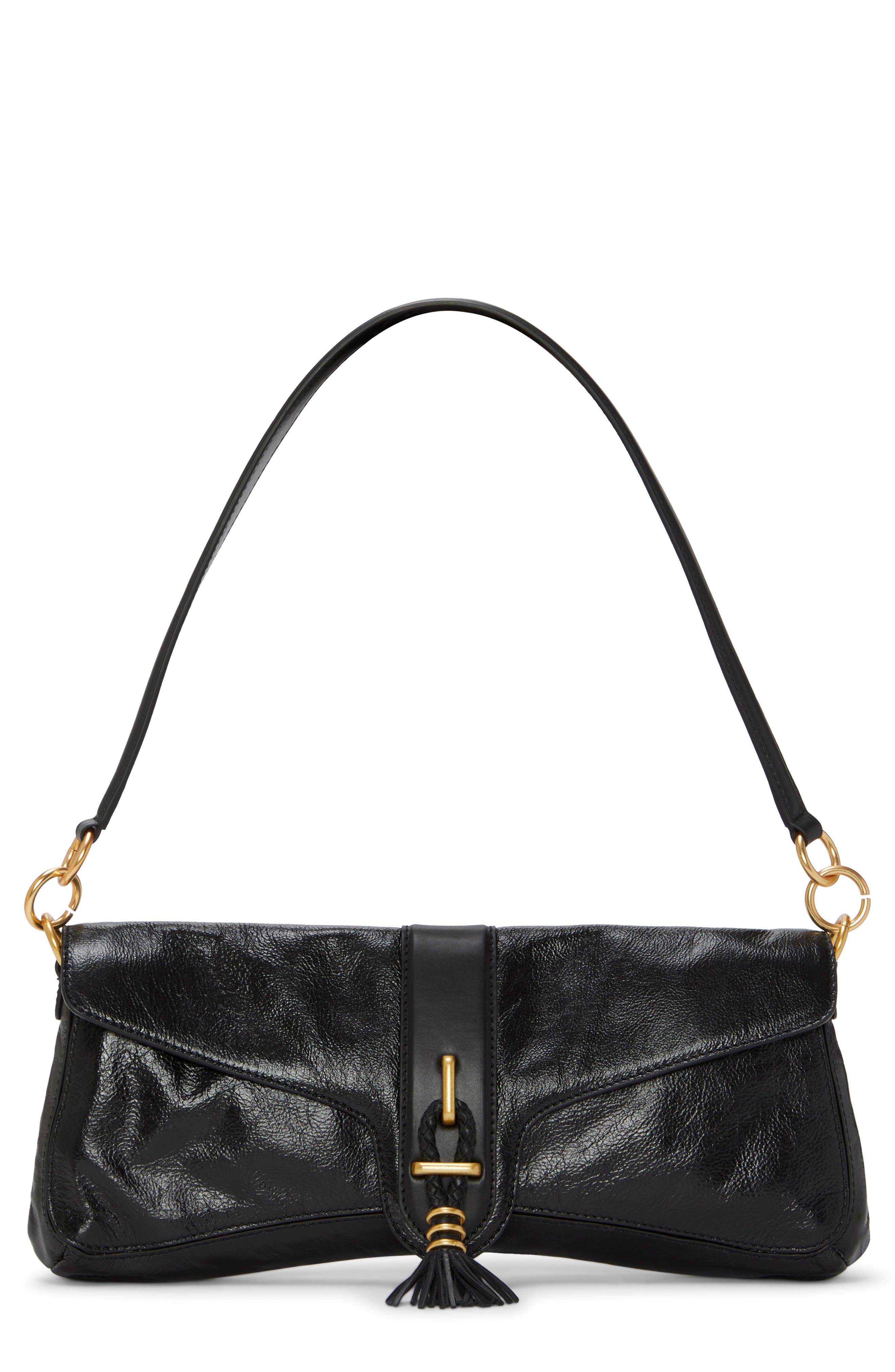 Vince Camuto Maecy Leather Shoulder Bag, Main, color, 