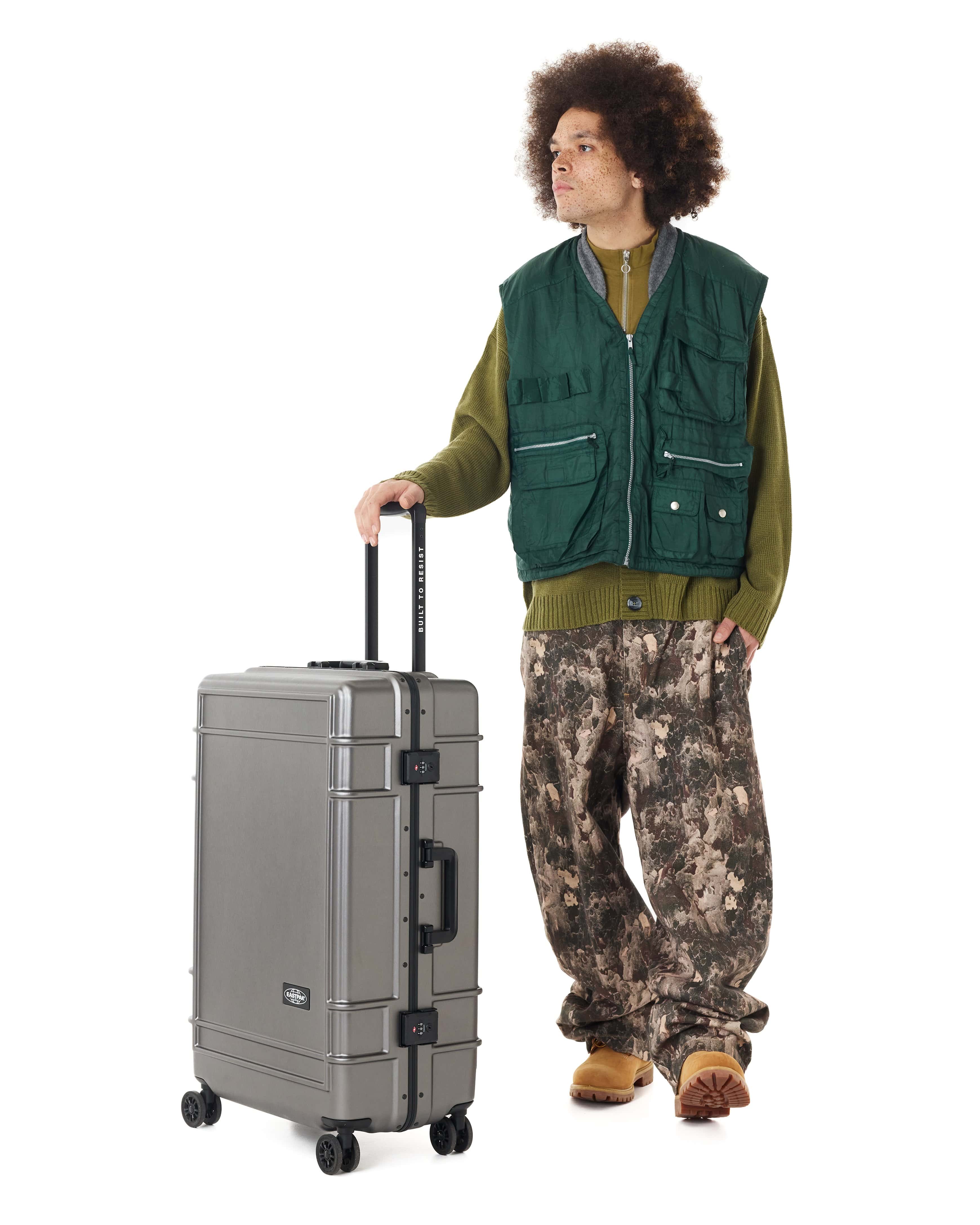 Eastpak Resist'r Case L Luggage, Alternate, color, Metal