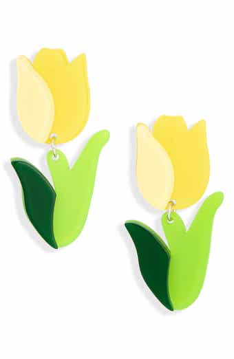 Leith Tulip Drop Earrings