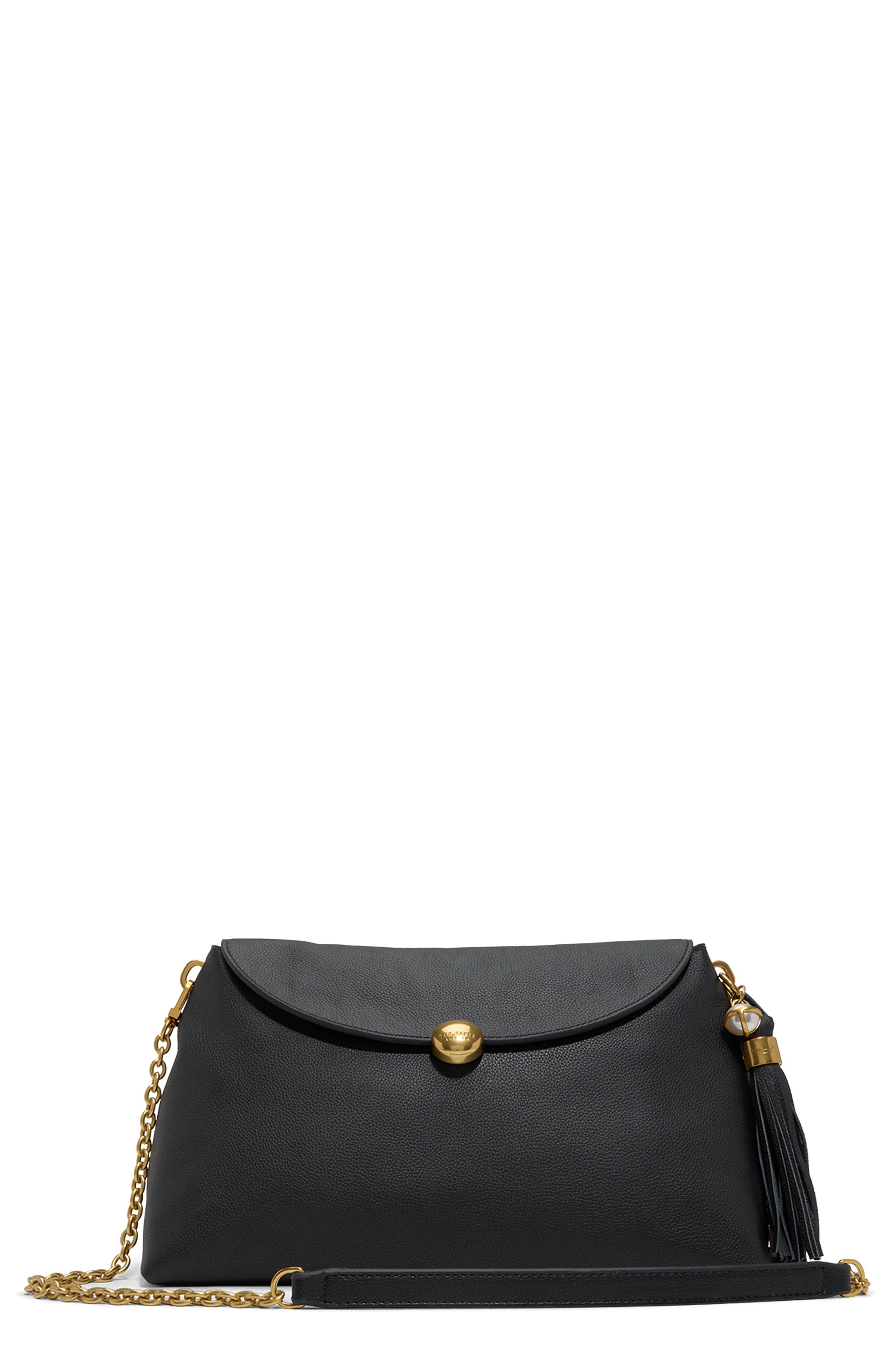 Gigi Faux Leather Crossbody Clutch