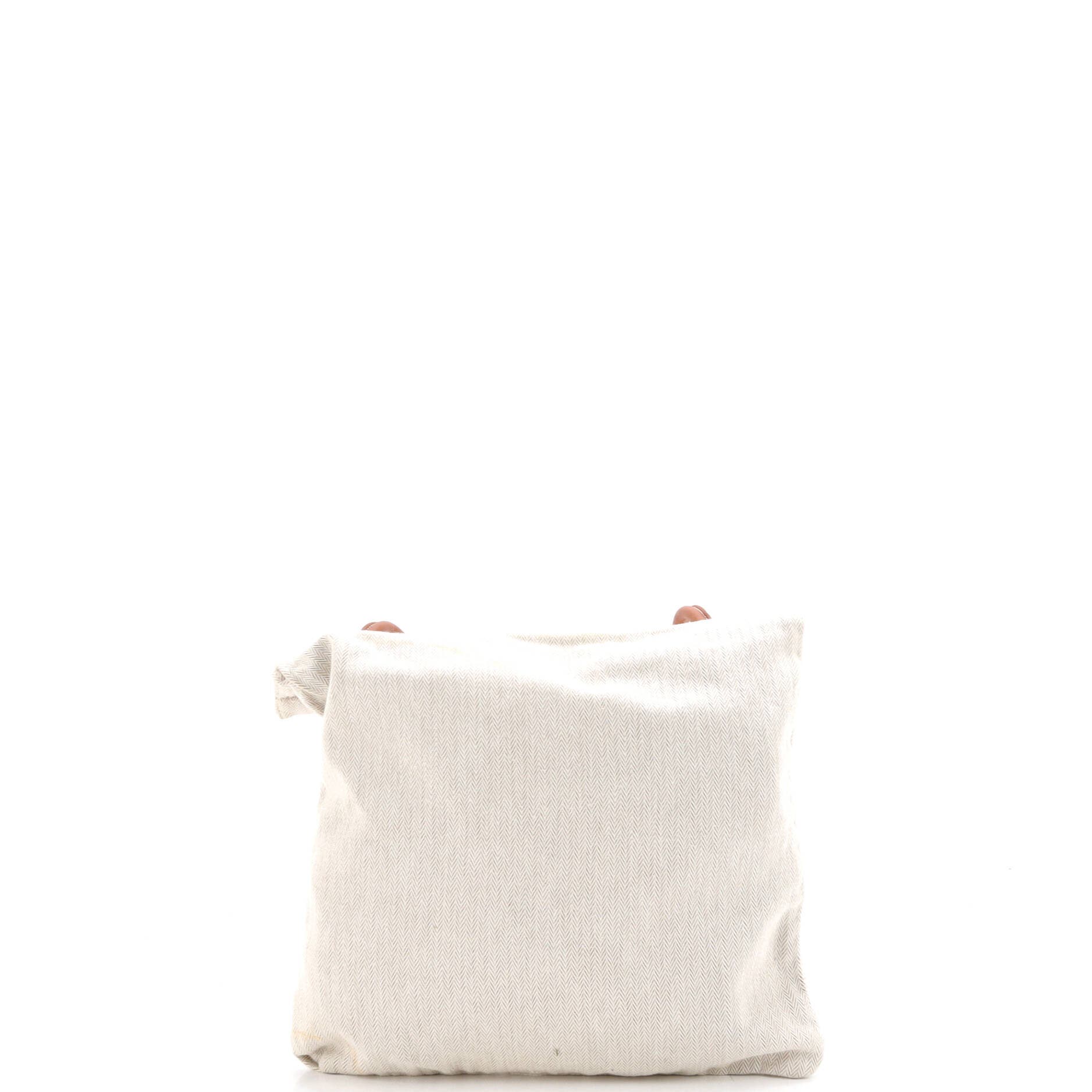 Pre-Owned Hermes Aline Bag Toile MM, Alternate, color, Ecru