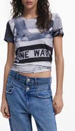 Desigual Abstract Cotton Graphic T-Shirt