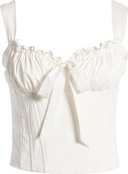 Mistress Rocks Cloud Cotton Corset Tank Top