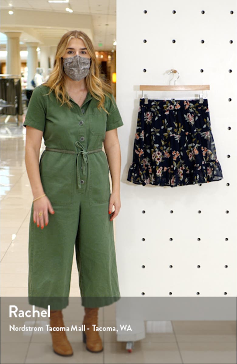 Kay Ruffle Chiffon Miniskirt, sales video thumbnail