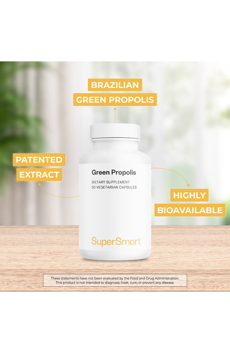 SuperSmart Green Propolis 1200mg, Alternate, color, NO COLOR