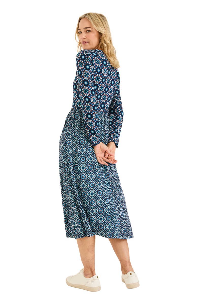 FatFace Fia Batik Midi Dress, Alternate, color, 
