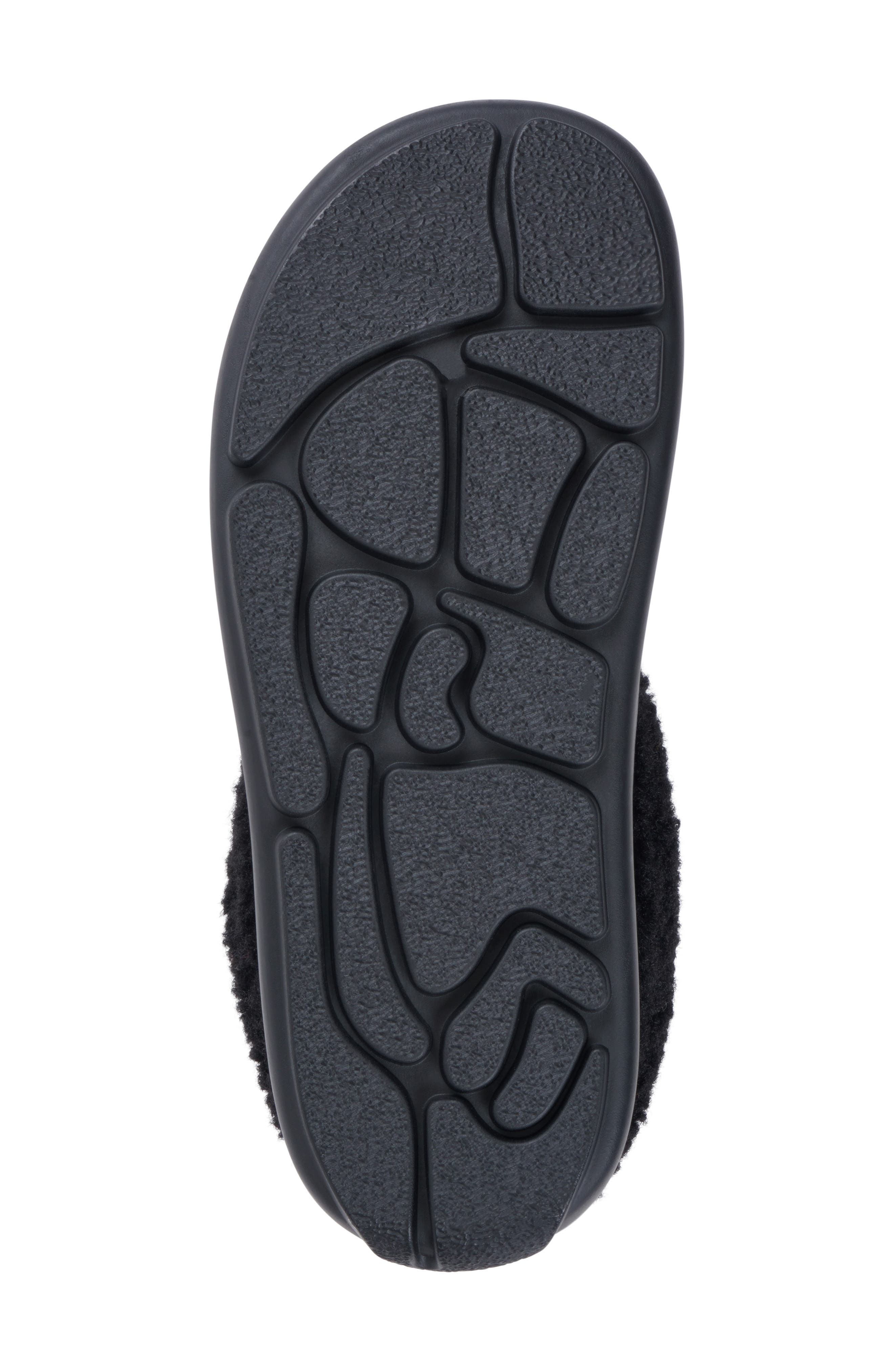 GC SHOES Shari Faux Shearling Lined Mule, Alternate, color, Black