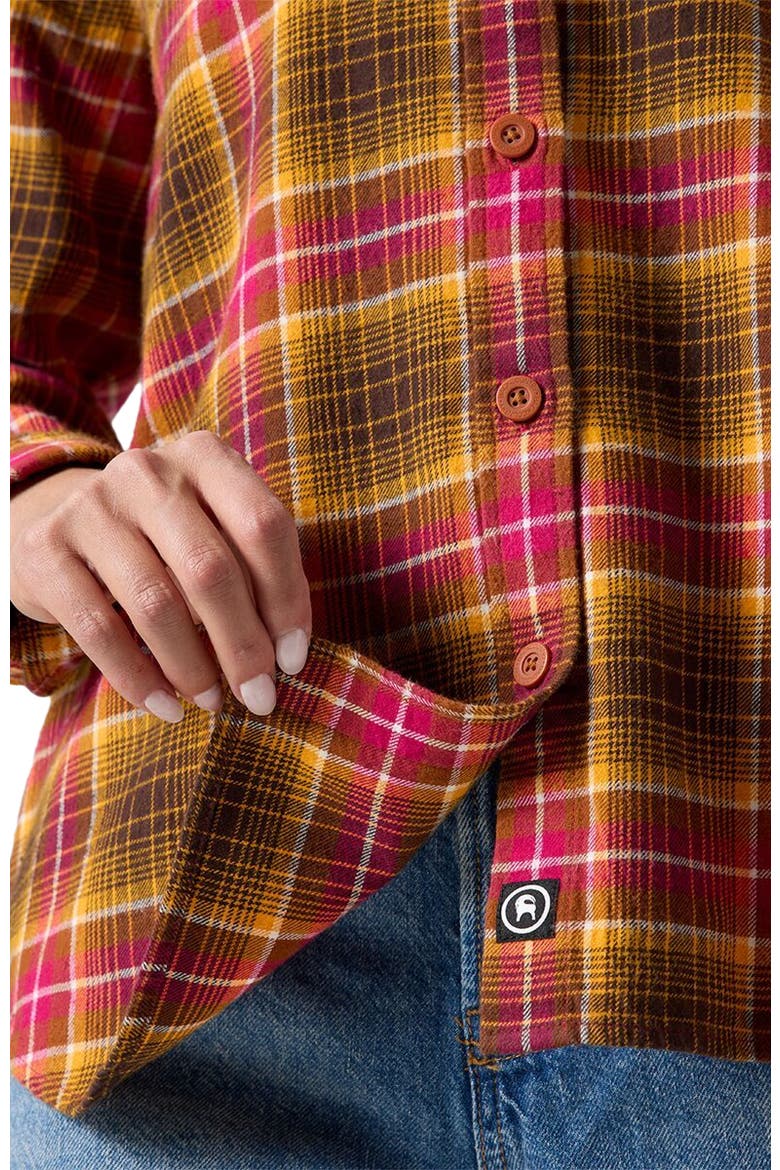 Venture Classic Flannel Shirt - Women's, Alternate, color, Zinnia Peeler Plaid