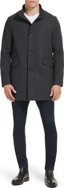 Kenneth Cole New York Melton Walker Coat