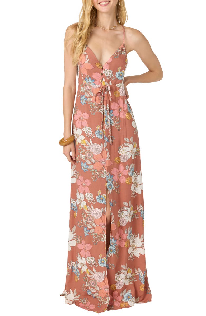 O'Neill Leda Maxi Sundress, Main, color,