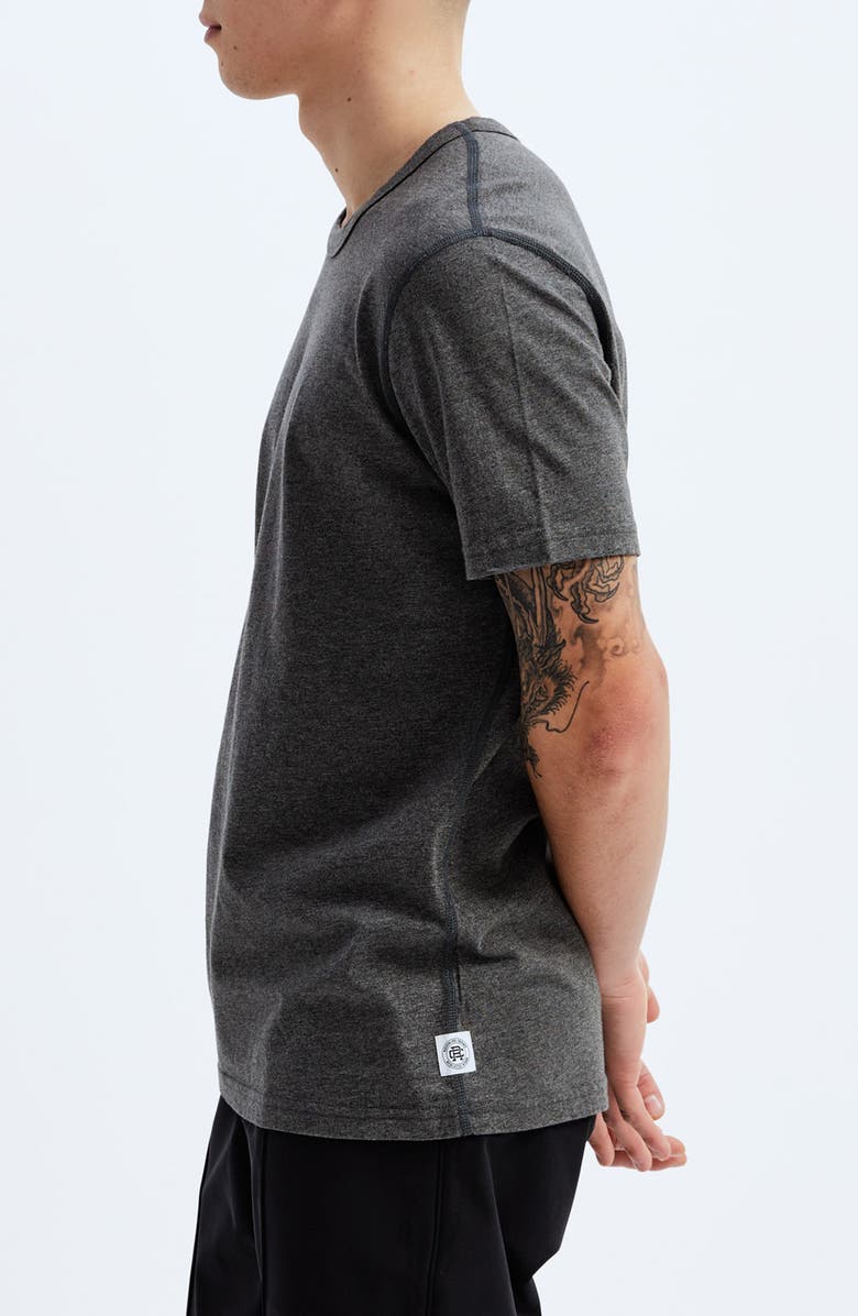 Reigning Champ Lightweight Jersey T-Shirt, Alternate, color, Heather Carbon