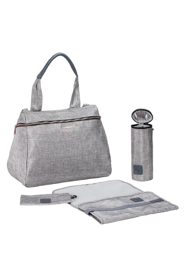Glam Rosie Diaper Bag, Alternate, color, ANTHRACITE GLITTER