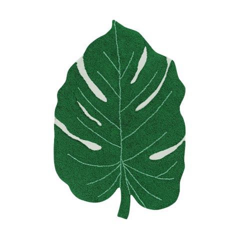 Washable Rug Monstera