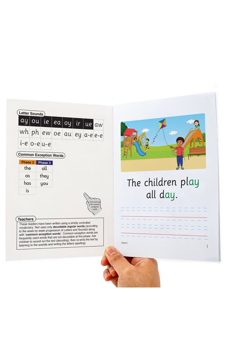 Junior Learning Read & Write Decodables Set B The Science of Reading, Alternate, color, Multicolored