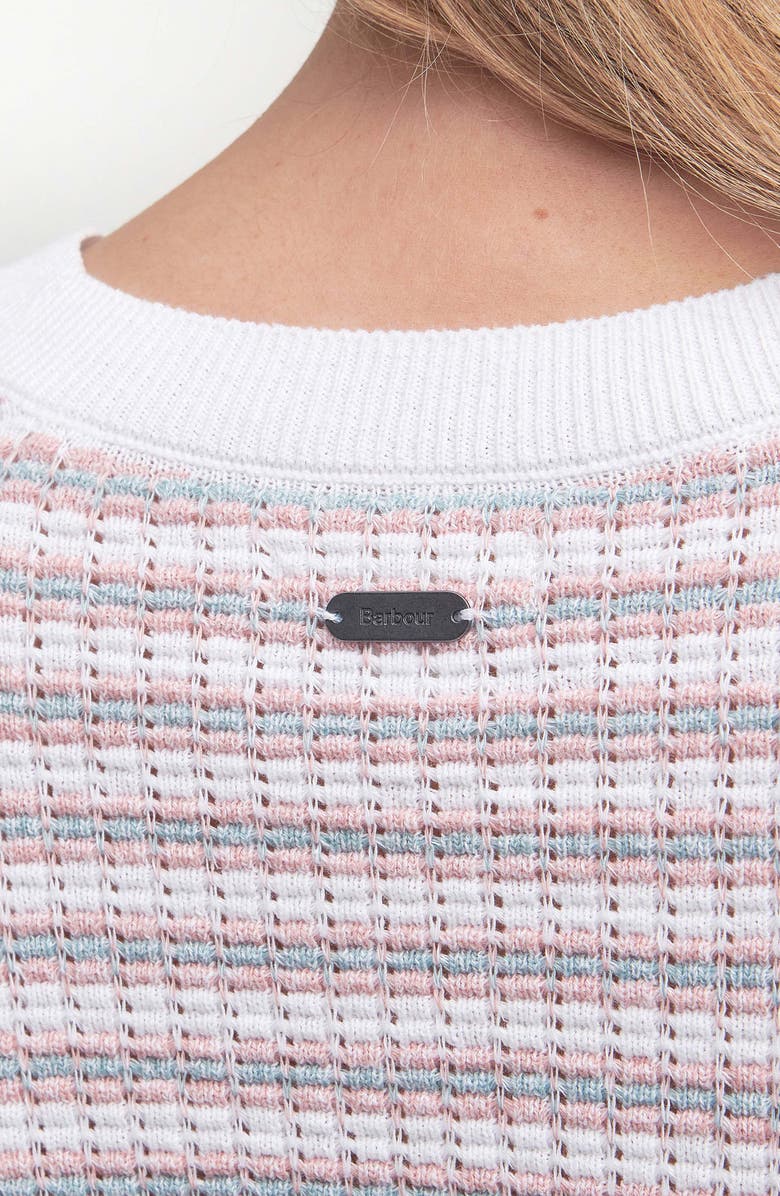 Barbour Thea Stripe Knit Sweater, Alternate, color, 