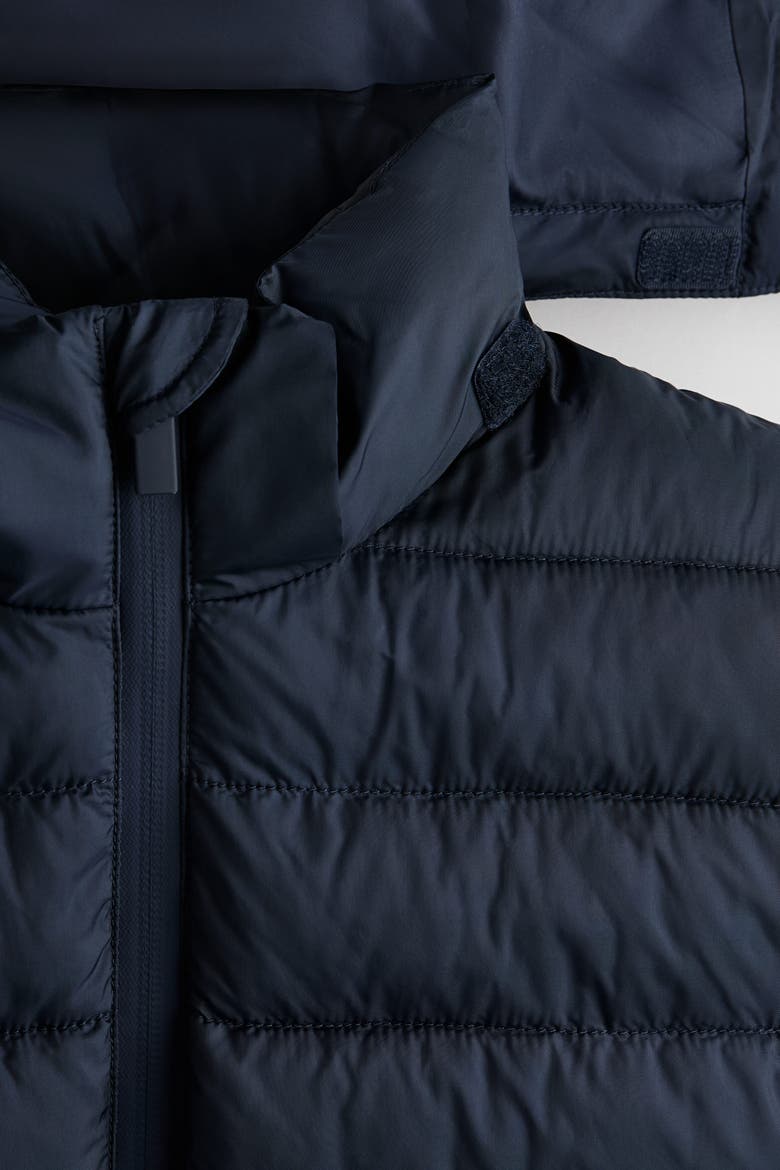 Puffer Vest, Alternate, color, Navy blue