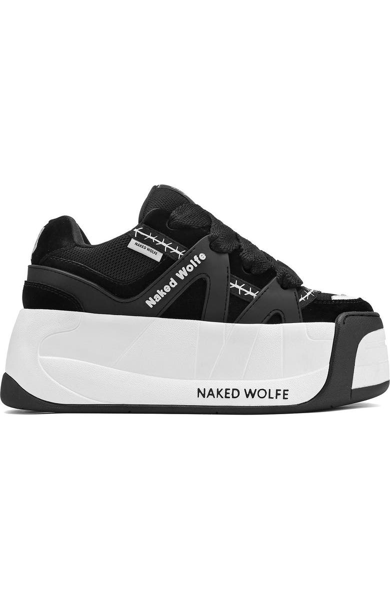 Naked Wolfe Slider Sneaker, Alternate, color, Black