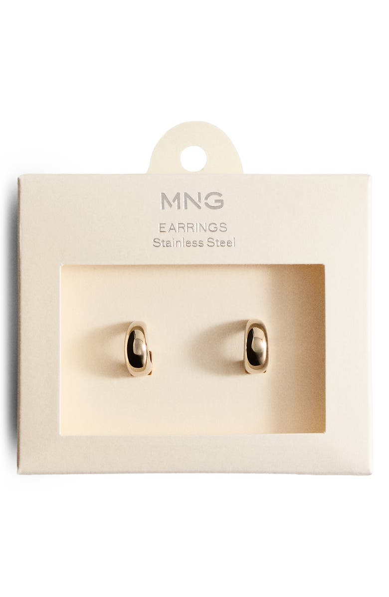 MANGO Volume Hoop Earrings, Alternate, color, Gold