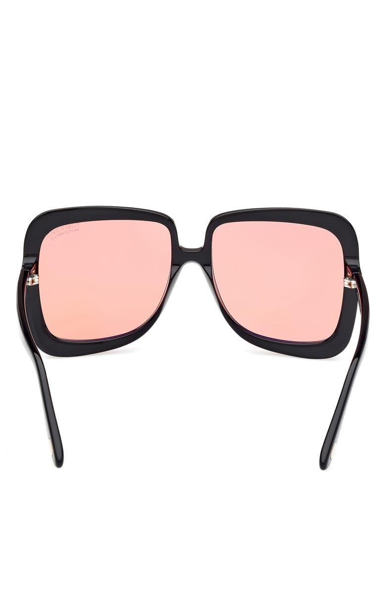 TOM FORD Lorelai 59mm Square Sunglasses, Alternate, color, 