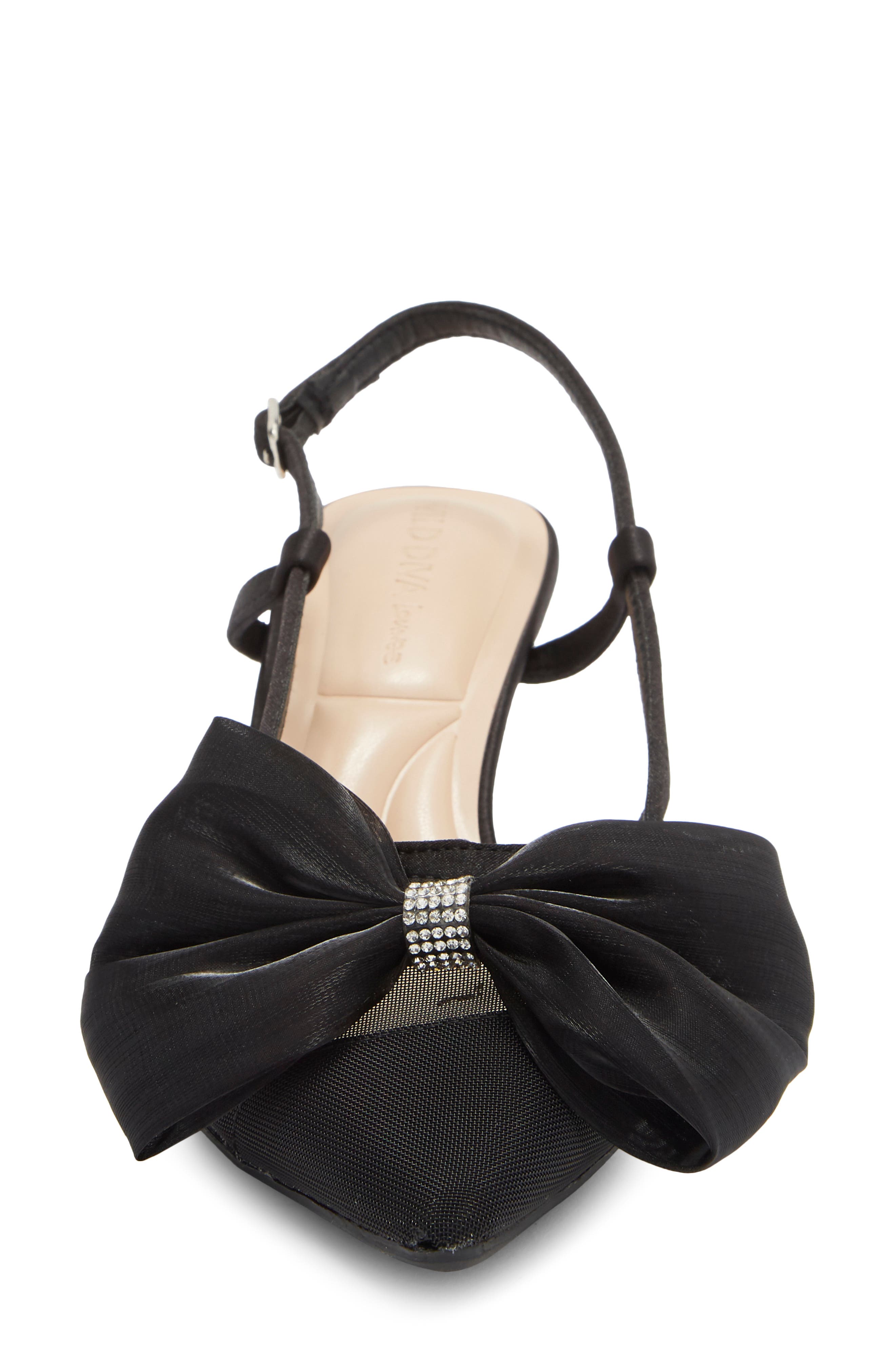 Snazzy Slingback Sandal, Alternate, color, BLACK