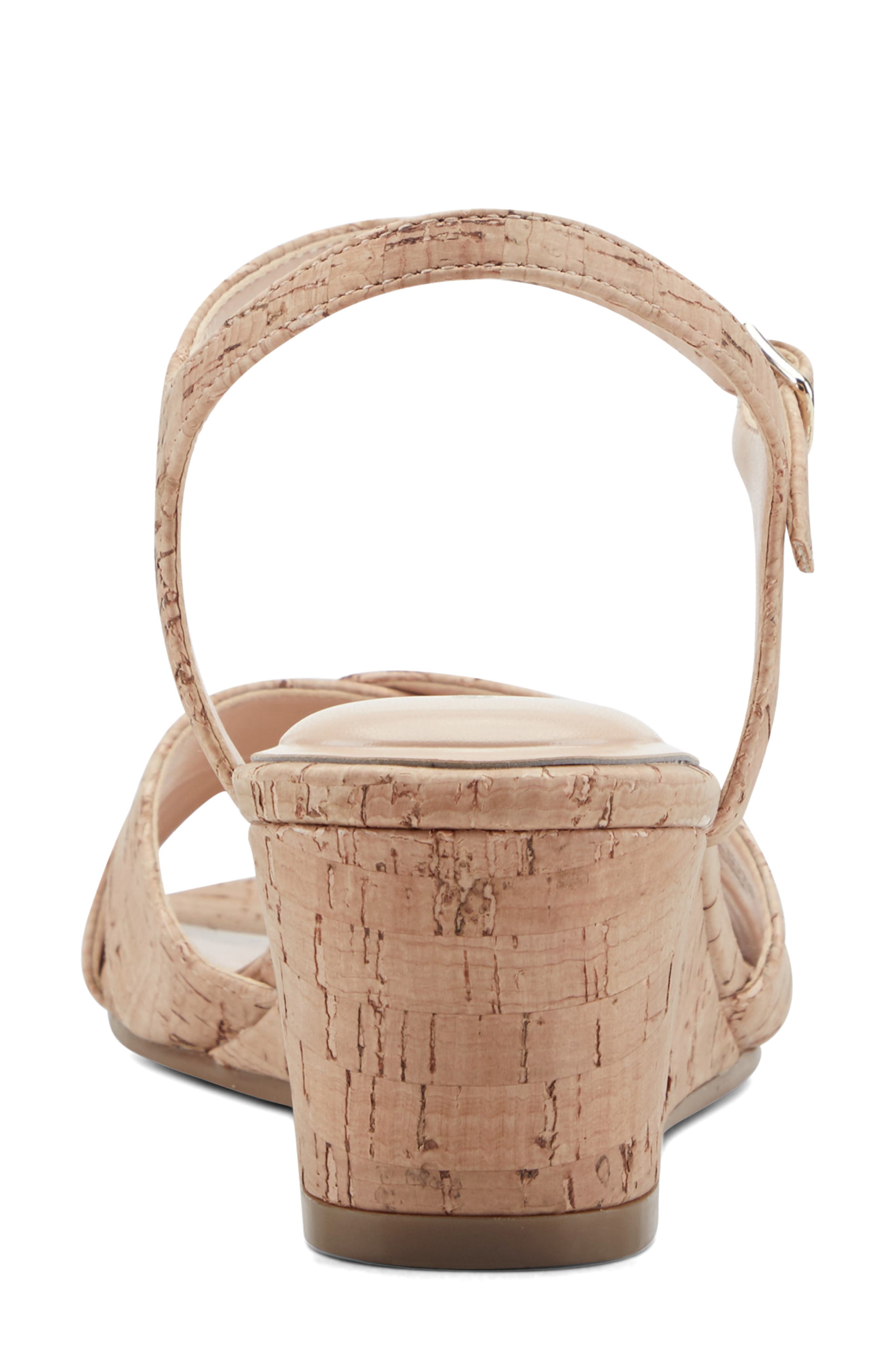 Noya Wedge Sandal, Alternate, color, NATURAL