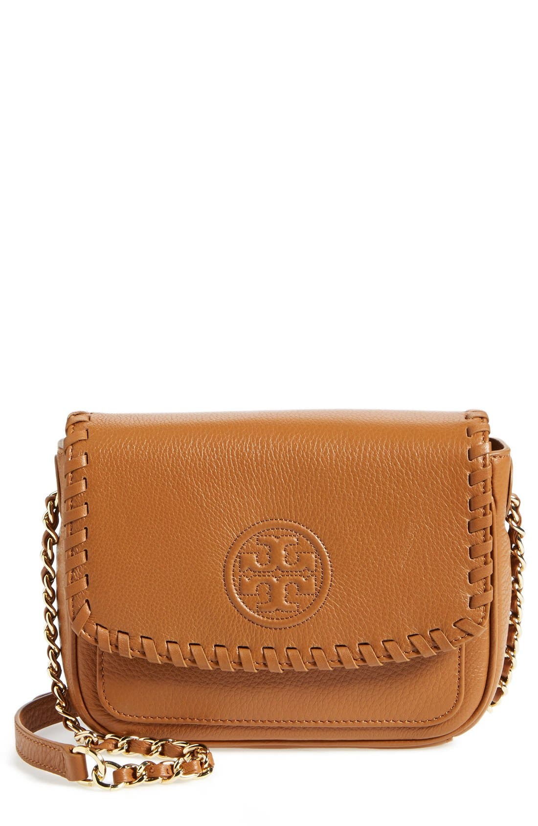 'Mini Marion' Crossbody Bag, Main, color, BARK
