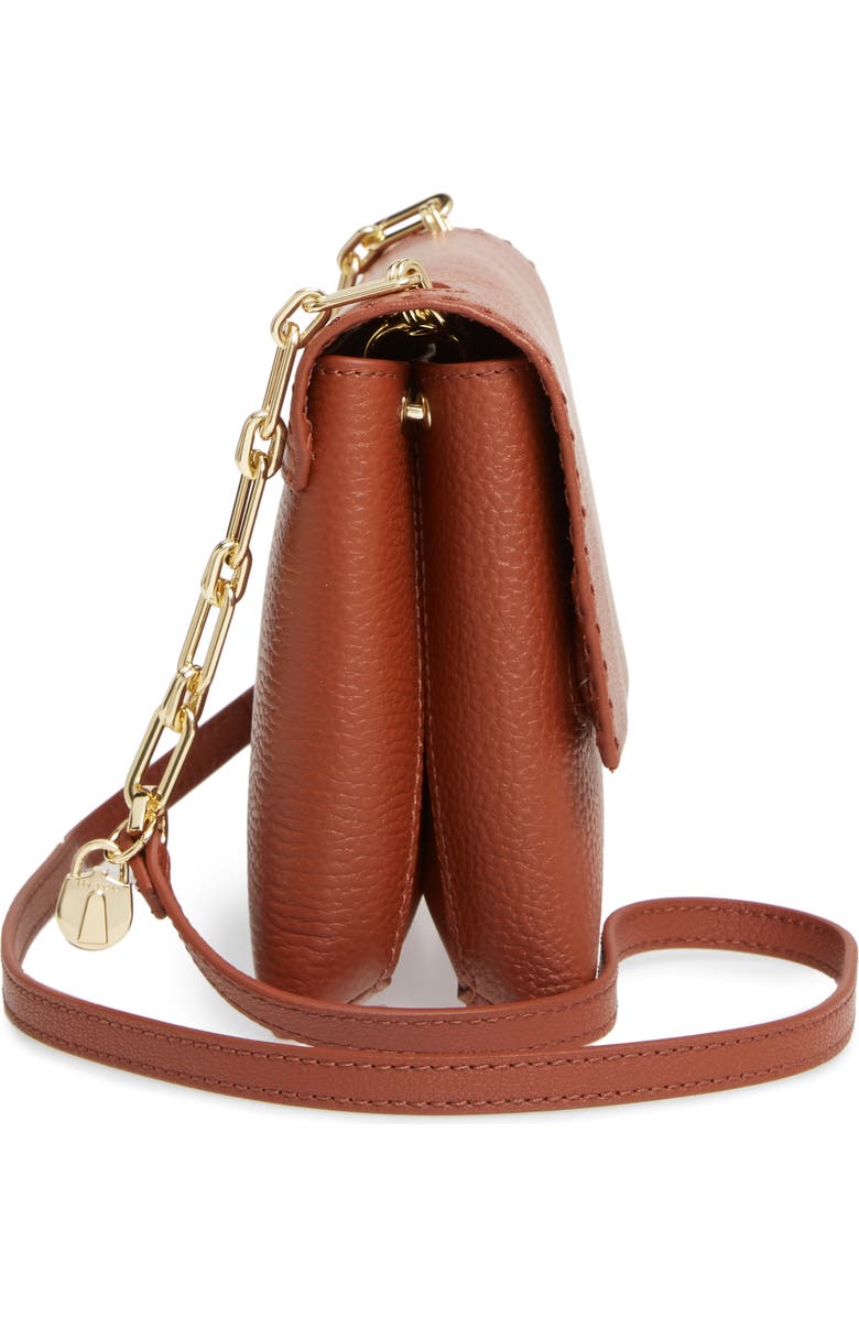 Ted Baker London Diilila Leather Crossbody Bag, Alternate, color,
