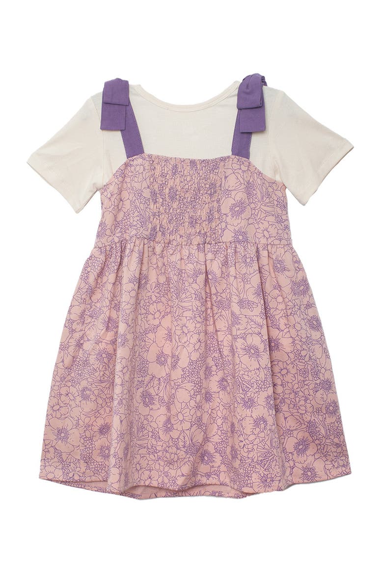 Mabel + Honey Flower Power Two Piece Set, Alternate, color, Pink