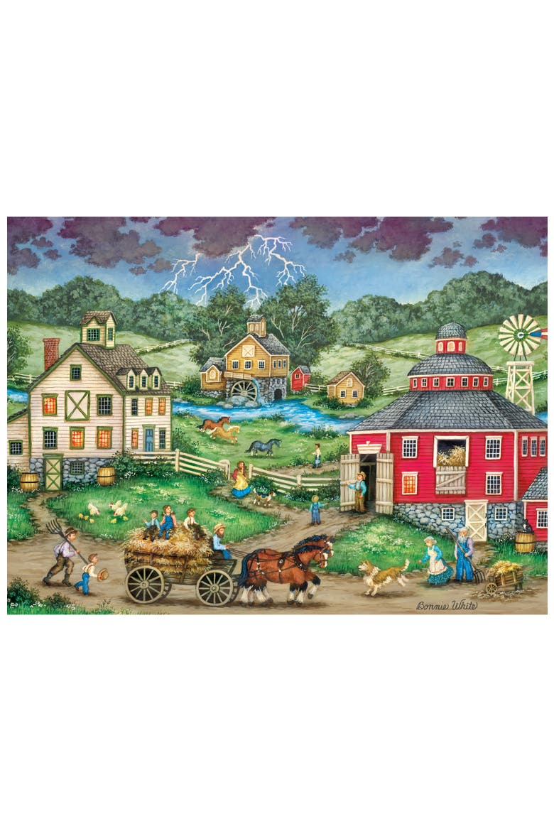 Hometown Gallery 500pc Puzzles 4 Pack, Alternate, color, Multicolor