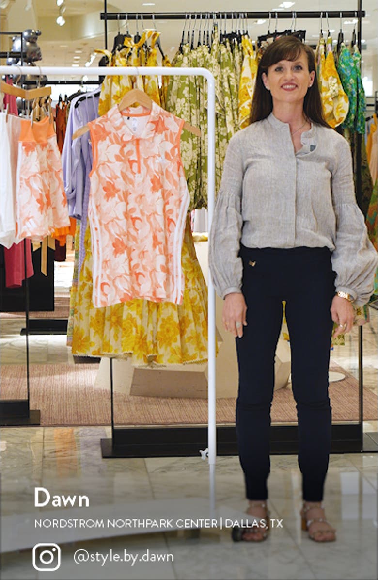 Floral Sleeveless Polo, sales video thumbnail