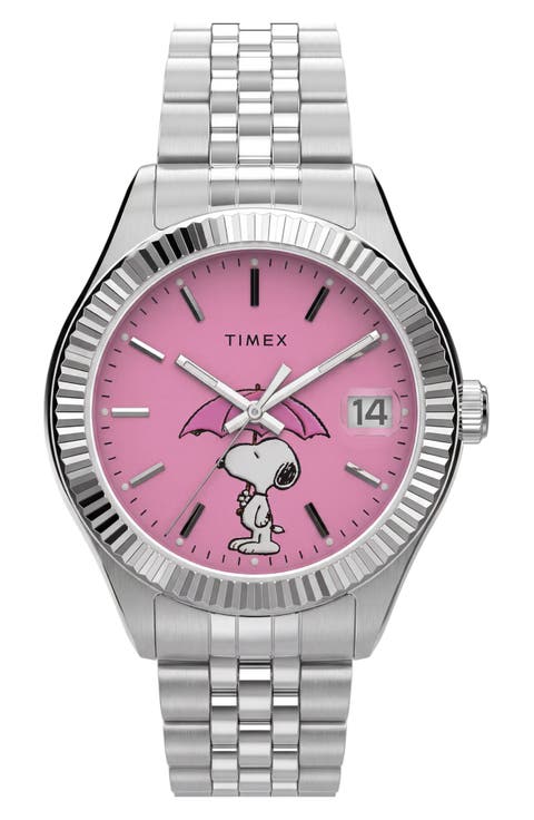 Peanuts Legacy Bracelet Watch, 34mm