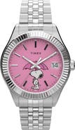 Timex® Peanuts Legacy Bracelet Watch, 34mm