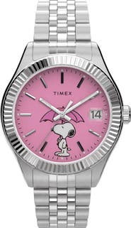 Timex® Peanuts Legacy Bracelet Watch, 34mm
