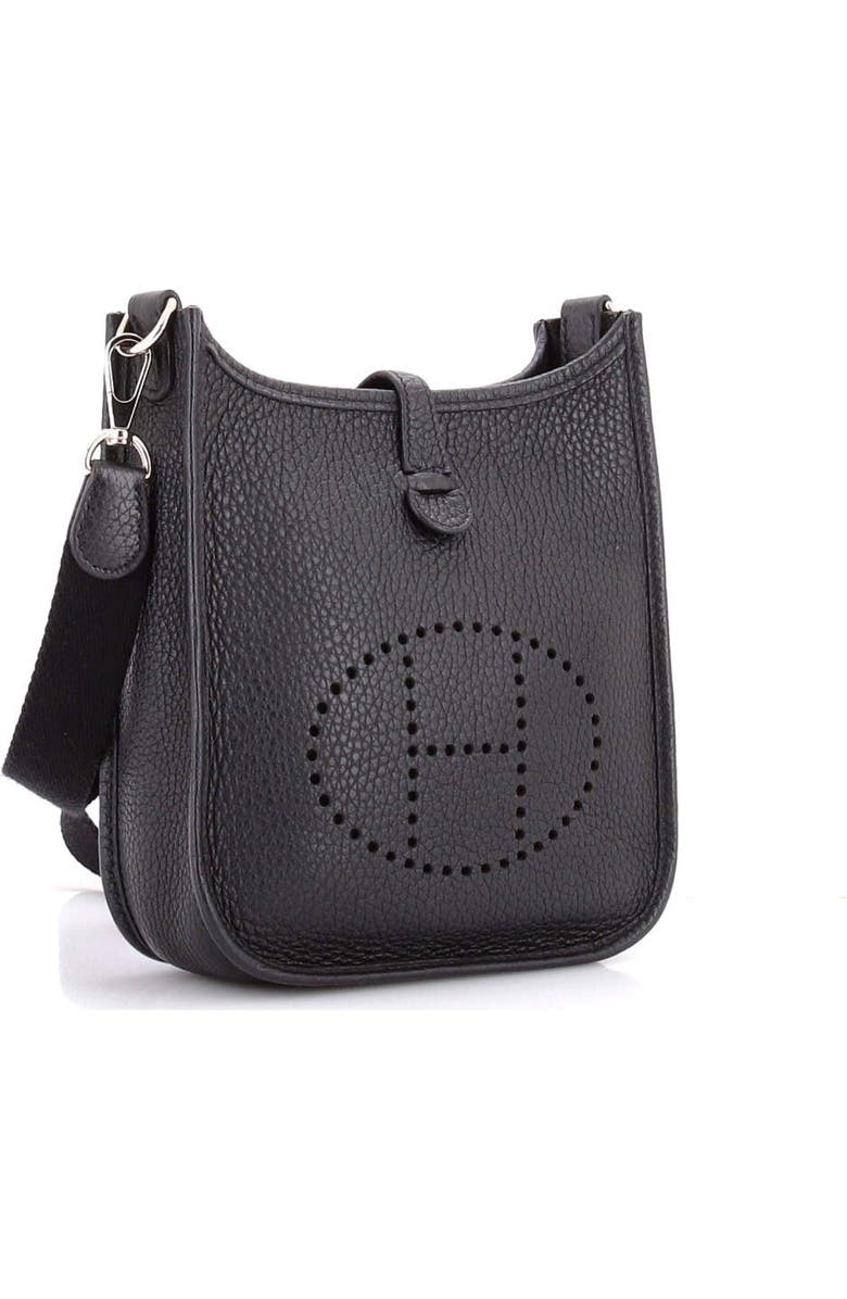 Pre-Owned Hermes Evelyne Bag Gen III Clemence TPM, Alternate, color, Noir