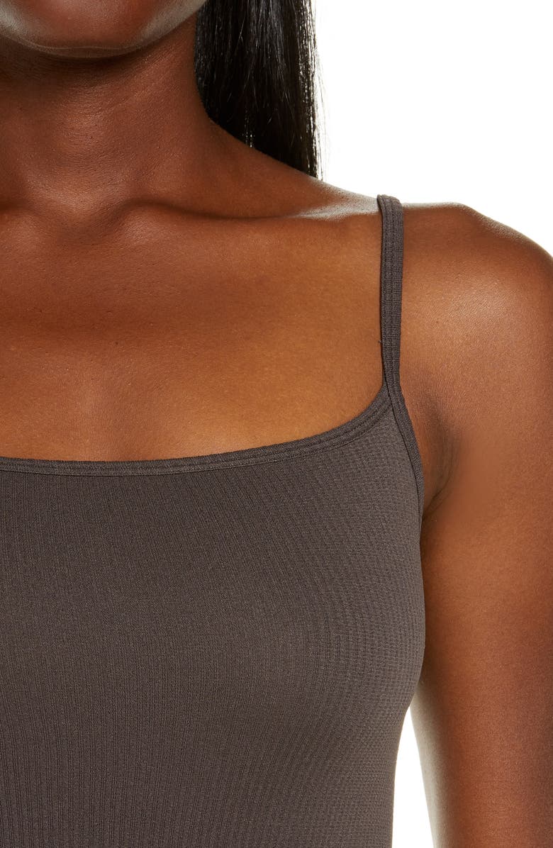 SKIMS Stretch Rib Straight Neck Camisole, Alternate, color, 