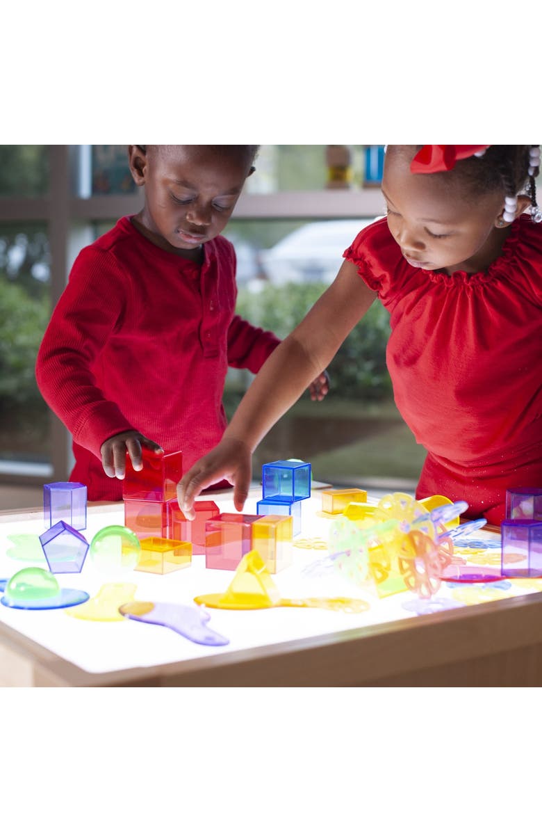 Kaplan Early Learning Company Toddler Light Table, Alternate, color, White