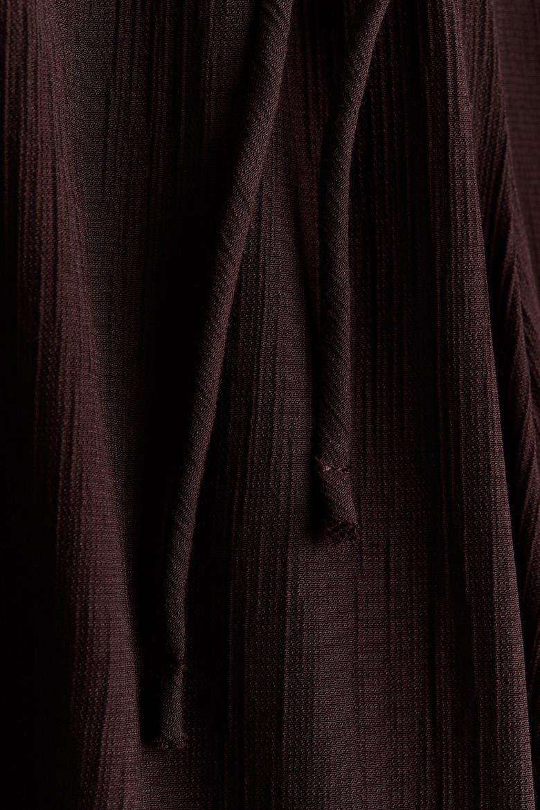 Balloon Drawstring Trousers, Alternate, color, Dark brown
