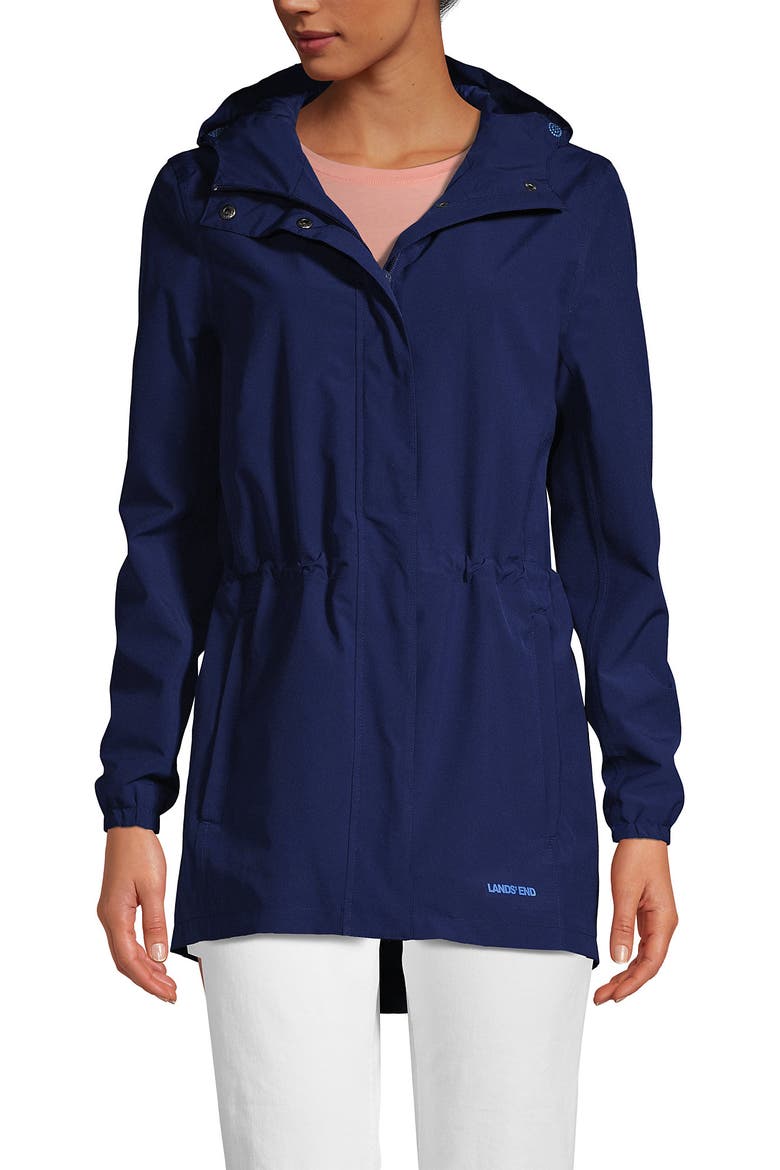 Squall Packable Waterproof Raincoat, Main, color, Deep Sea Navy