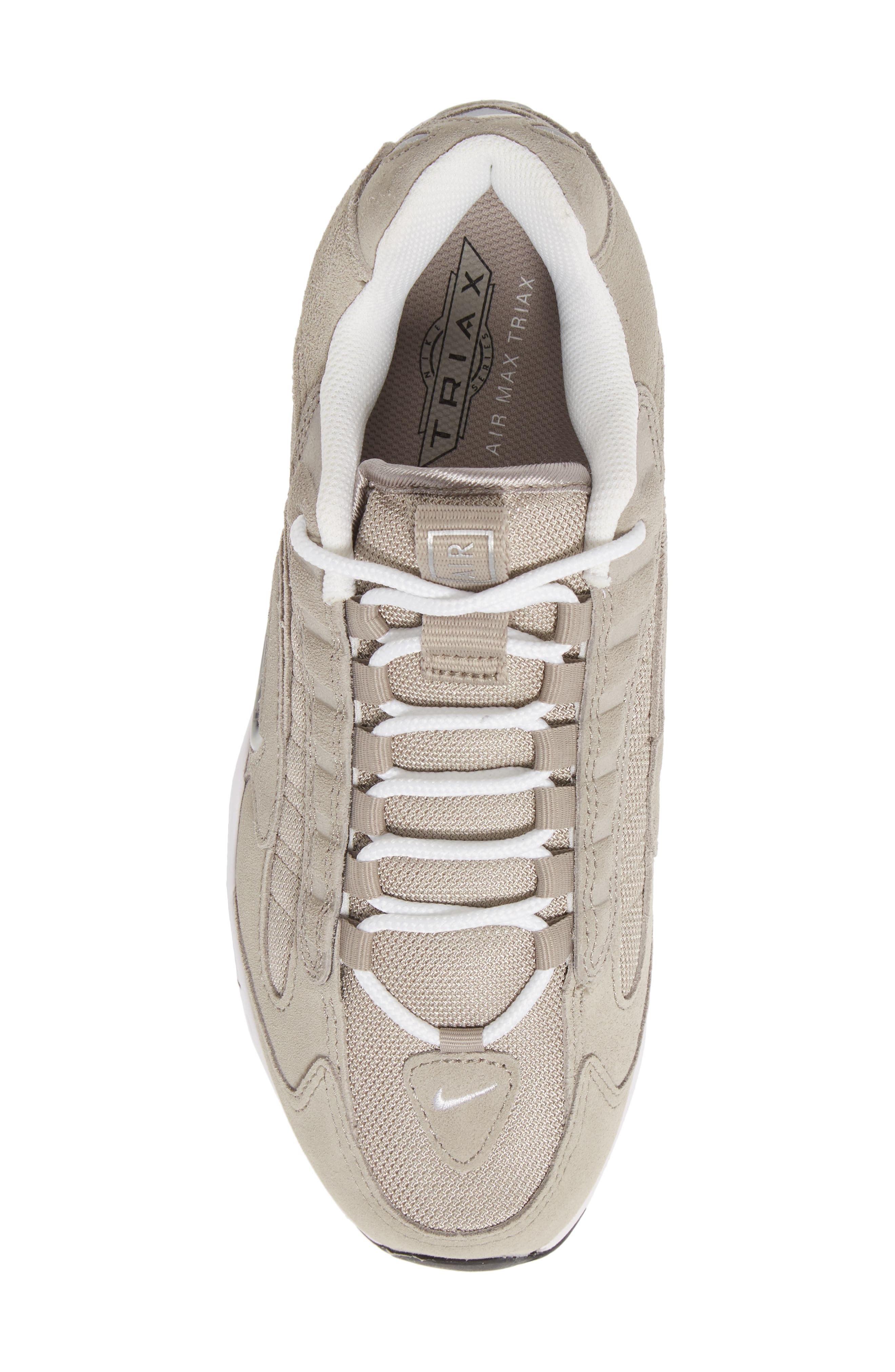 Air Max Triax LE Sneaker, Alternate, color, COBBLESTONE/ WHITE/ SILVER