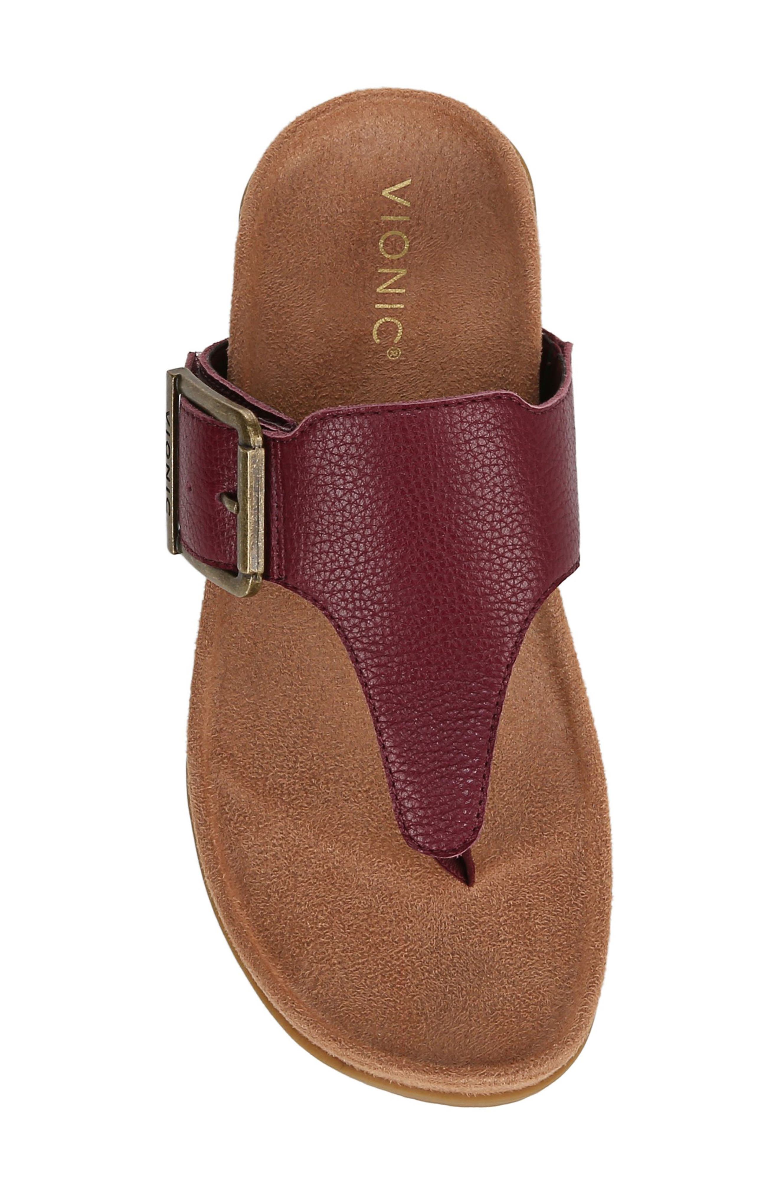 Emma Flip Flop, Alternate, color, CHERRY JUBILEE