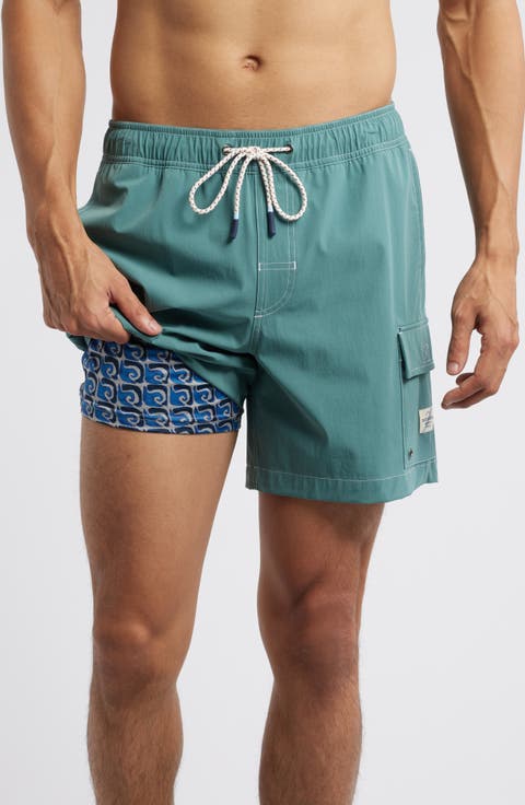 Breaker Water Repellent Swim Trunks