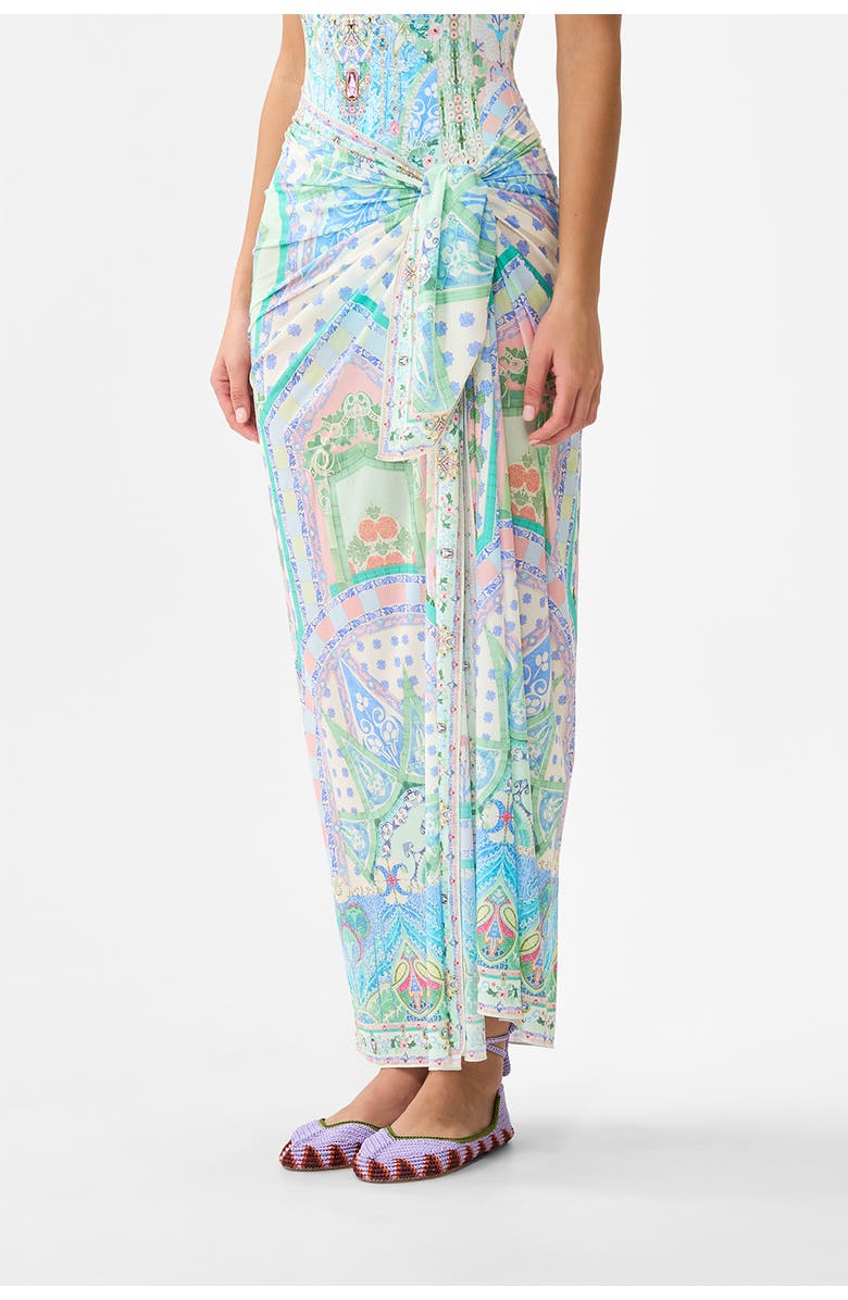 Camilla Multi Wear Long Sarong, Alternate, color, Midsummer Mosaics