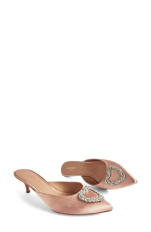 LK BENNETT LK BENNETT ESTELLA POINTED TOE KITTEN HEEL MULE