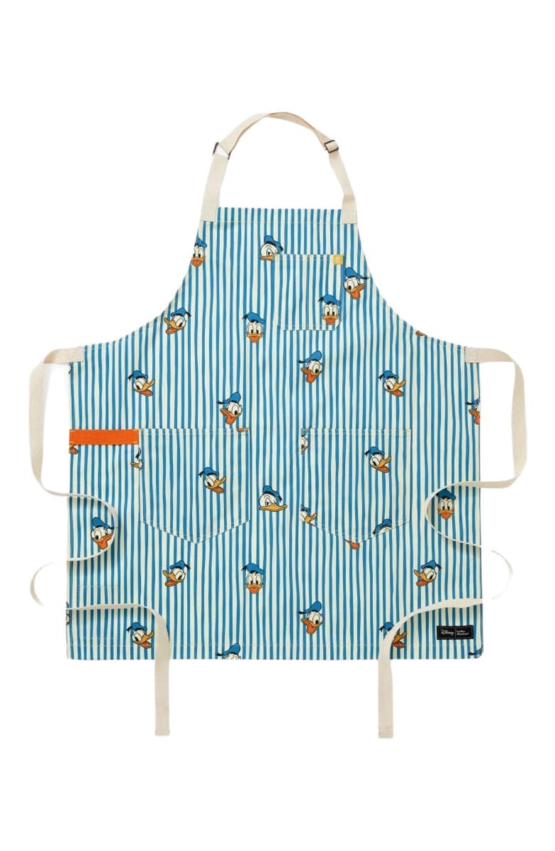 Hedley & Bennett Disney's Donald Duck Essential Apron, Main, color, Stripe